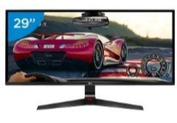 (Cliente Ouro - Com Magalupay = R$1193) Monitor Gamer LG 29UM69G-BAWZ Pro Gamer - 29” LED Full HD UltraWide IPS 75hz 1ms
