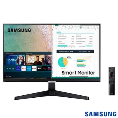 Smart Monitor 24" Samsung LCD Série M5