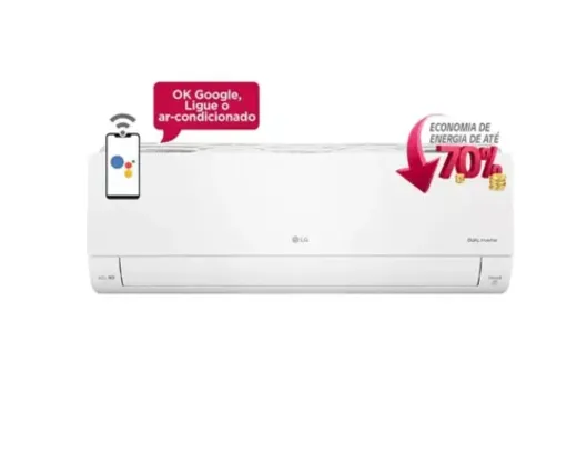 Ar Condicionado Split LG 12000 BTUs Dual Inverter Voice Frio 220V S4-Q12JA315