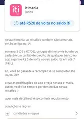 Ganhe até R$ 20 no Itmania de Junho