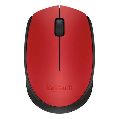 Mouse Sem Fio Logitech M170 Vermelho