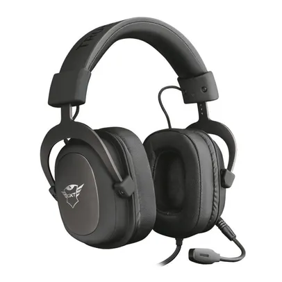 HEADSET GAMER TRUST GXT 414 ZAMAK PRETO, T23310 | R$ 318