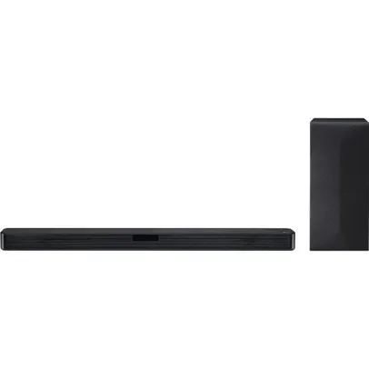 Soundbar LG SN4 Bluetooth 300W com 2.1 Canais Subwoofer Sem Fio DTS Virtual X Sound Sync Wireless