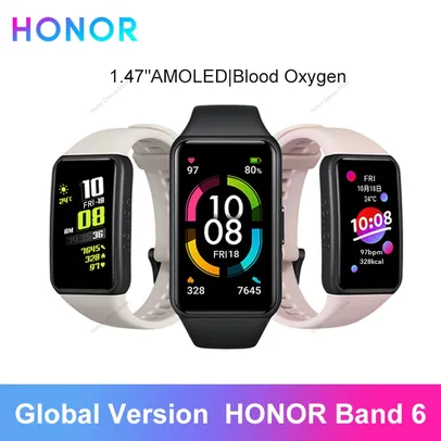 Smartband Huawei Honor Band 6 | R$196