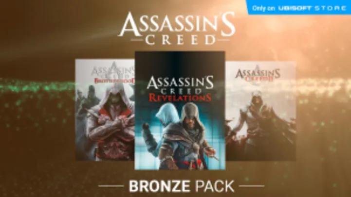 Assassin's Creed, II, Brotherhood, Revelations - UPLAY - R$ 30