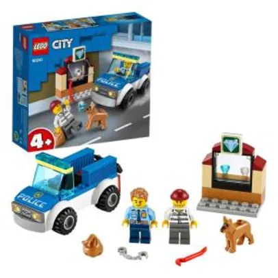 LEGO City - Unidade de Cães Policiais 60241 - 67 Peças | R$ 48