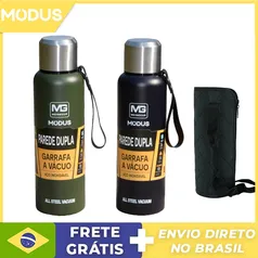 Garrafa Térmica de Aço Inoxidável Portátil Vácuo Isolado 1500ml MeigeCup