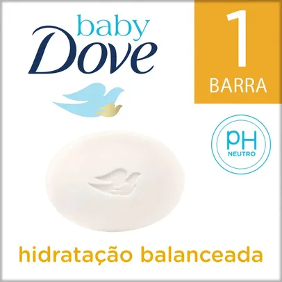 Sabonete Infantil em Barra Hidratação Balanceada DOVE Baby Caixa 75g | R$1,90