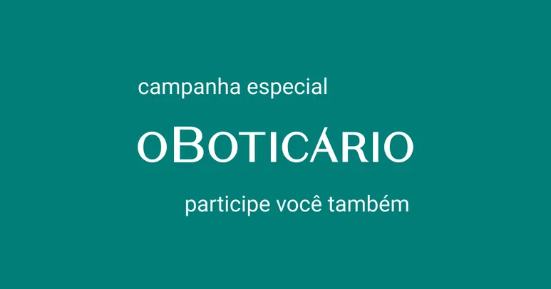 [Voltou] Campanha - O Boticário - Ganhe Desodorante Colônia Feminina Celebre Agora 10ml