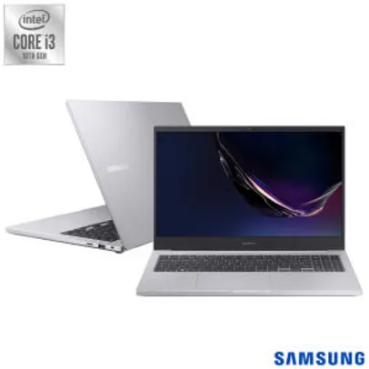 Notebook Samsung Book E40, 4GB, 256GB SSD, Tela de 15,6" - R$2949