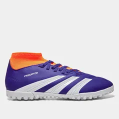 [R$158 COM CASHBACK] Chuteira Society Adidas Predator 24 Club Sock Unissex (Tam. 39 ao 43)