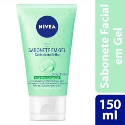 Sabonete Gel Facial Nivea Controle do Brilho - 150ml - R$14