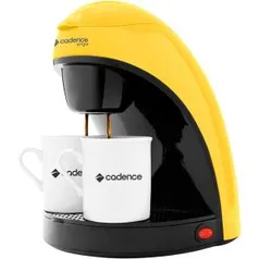 [1ª compra] Cafeteira Elétrica Cadence Single CAF114 com 2 Xícaras - Amarelo - R$30