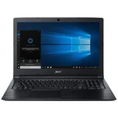 Notebook Acer A315-33-C39F Intel Celeron N3060 15,6" 4GB HD 500 GB W10 | R$1.350