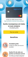 Cartão Amazon 