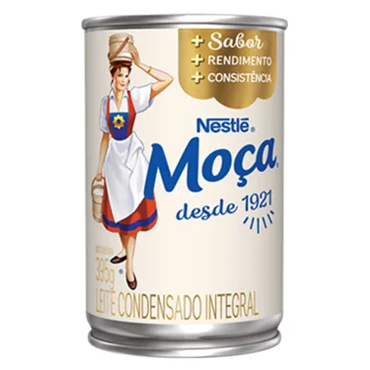 (AME) Leite Condensado Moça Integral Lata 395g - Nestlé