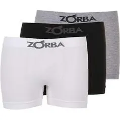 [Americanas] Kit de 3 Cuecas Zorba por R$ 29,90 