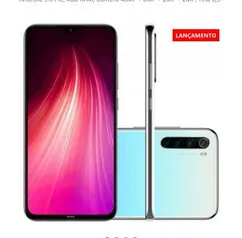 Smartphone Xiaomi Redmi Note 8 4 GB / 64GB Versão Global Desbloqueado Branco