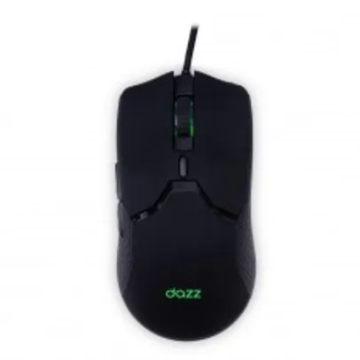 Mouse Gamer Dazz Orpheus, 1200DPI, Sensor Pixart 3327, 5 Botões, USB, Black, 62000089