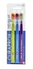 Escova Dental Curaprox Cs5460 Ultra Soft Sensitiv Trio Color