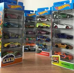 Conjunto Hot Wheels Mattel - 5 Peças | R$35 Amazon Prime