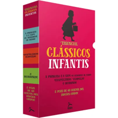Livro - Box Essencial: Clássicos Infantis (Contos dos Irmãos Grimm 3 Volumes) - R$ 14,90