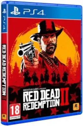 Game - Red Dead Redemption 2 - PS4 R$112
