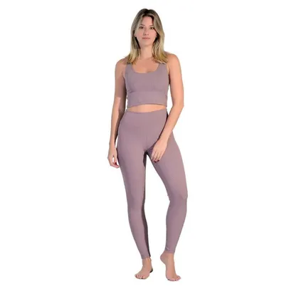 Legging Básica Fitness em Tecido Rib Trend Wunder