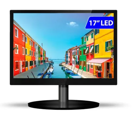 Monitor LED 17” PCtop HDMI, 5Ms, 60Hz - MLP170