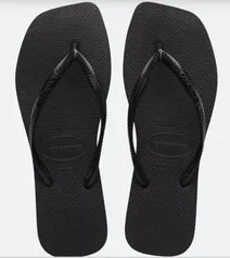 Chinelo Slim Square Havaianas Preto