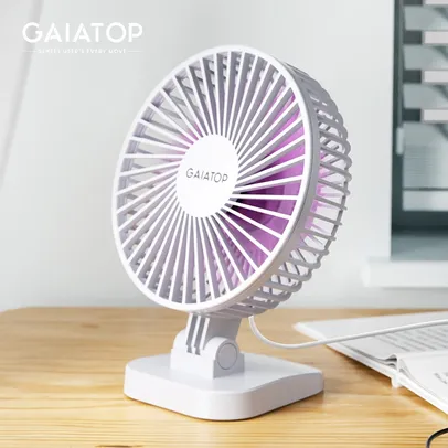 Ventilador de Mesa Portátil Gaiatop USB 90° 