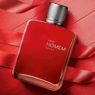 [ 1ª COMPRA + PROGRESSIVO ] Perfume Natura Homem Sagaz Deo Parfum 100ml + AMOSTRA