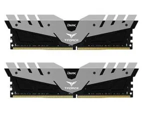 MEMORIA TEAM GROUP T-FORCE DARK 8GB (2X4) 2666MHZ DDR4 CINZA, por R$ 499