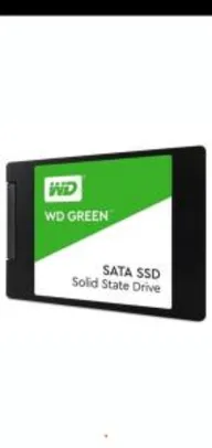 SSD WD Green, 240GB, SATA, Leitura 545MB | R$250