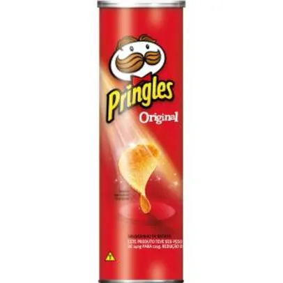 [6,74 com AME] Batata Pringles vários sabores 120g