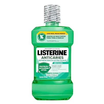 (rec)Listerine Anticáries Enxaguante Bucal, 500ml