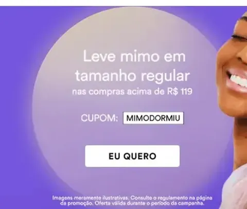 Ganhe um Mimo nas compras acima de R$ 119 na Quem Disse Berenice