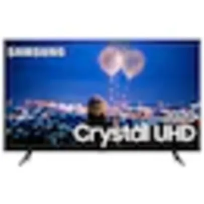 Smart TV Samsung Crystal UHD TU8000 4K 82", Borda Infinita