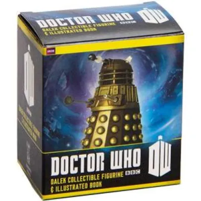Livro Doctor Who - Inclui Miniatura de Armadura Dalek R$20