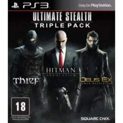 [SUBMARINO] Ultimate Stealth Triple Pack Ps3 - R$30