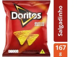 [APP, OURO, Frete Grátis] Doritos Queijo Nacho 167G | R$ 5,36