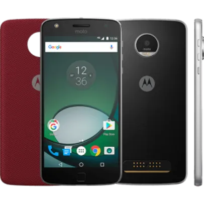 [1x Cartão Submarino] Smartphone Moto Z Play Dual Chip Android 6.0 Tela 5.5" 32GB Câmera 16MP - Preto.
R$1367,32