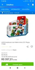 LEGO Aventuras com Mario Início 231 Peças 71360 | R$357