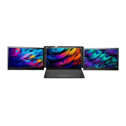 Extensor de Tela Duplo para Notebook Zinnia Vizion Pro, 13.3", IPS, 60Hz, PD/Tipo-C, ZNO-VZONPRO-BL01