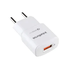 Carregador USB Ec1 Quick Branco, Até 3X Mais Rápido