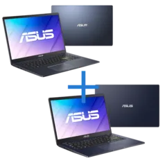 Notebook ASUS E510MA-BR702 Preto + Notebook ASUS E410MA-BV1871 Star Black