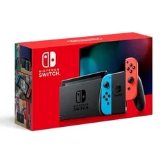 Console Nintendo Switch 32gb - Azul E Vermelho | R$ 2099