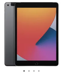 Apple iPad 8ª Geração 10.2, 128GB WIFI | R$3099