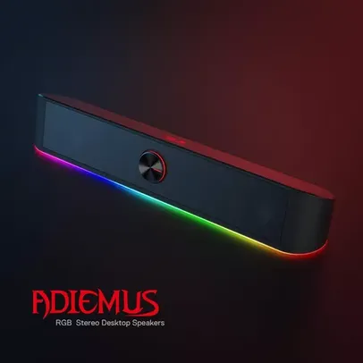 Soundbar Redragon GS560 Adiemus, RGB dinâmico inteligente, Estéreo, ORIGINAL