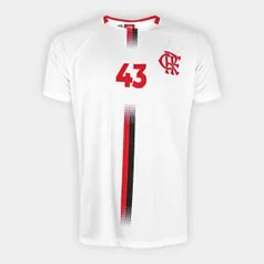 Camisa Flamengo Pet n°43 Exclusiva Masculina - Branco